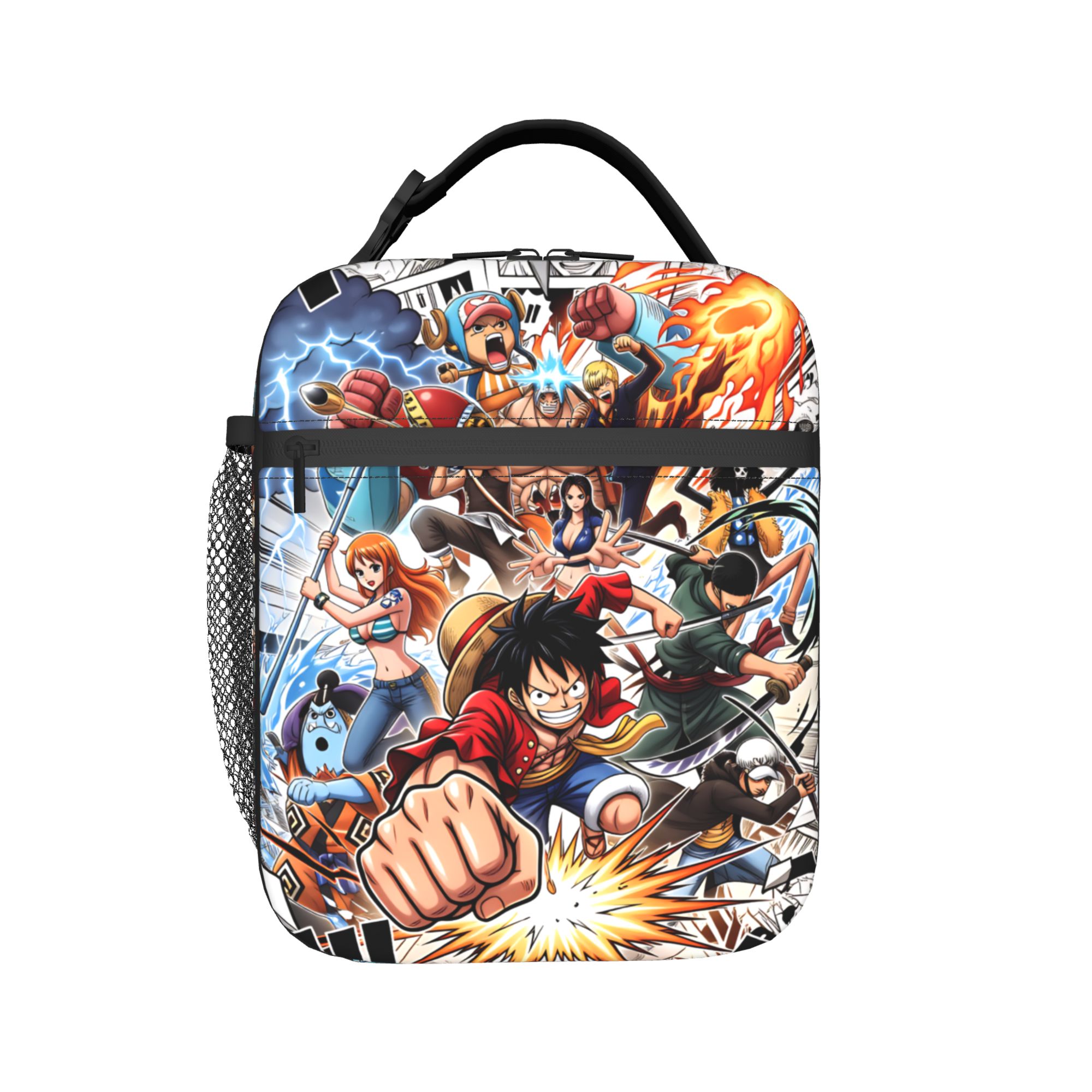 Tote Bag Sublimation - Torba na lunch One Piece Luffy,