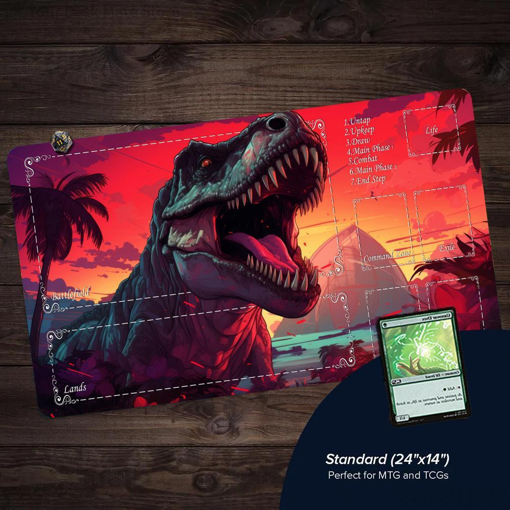 Neonowa Estetyka Dinozaurów Ma – Door Mat Blank recenzja i cena