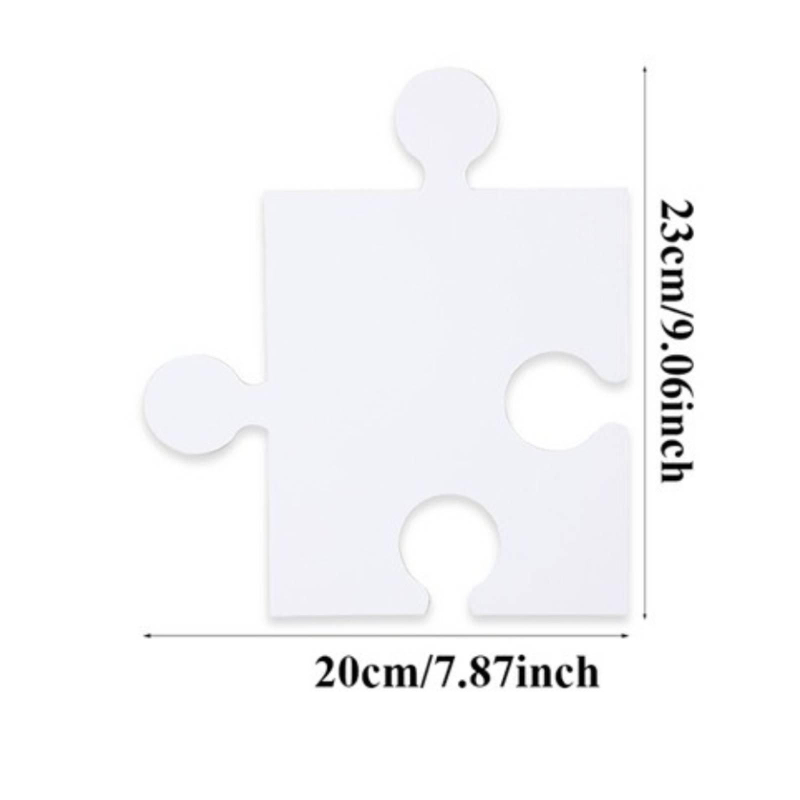 30 sztuk pustych puzzli do rys – Puzzle Blank White recenzja i cena