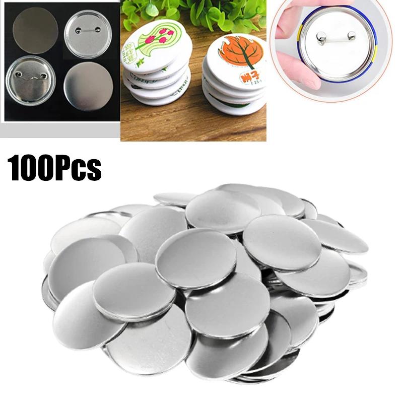 100 szt. Puste przypinki do od – Button Badge Blank recenzja i cena