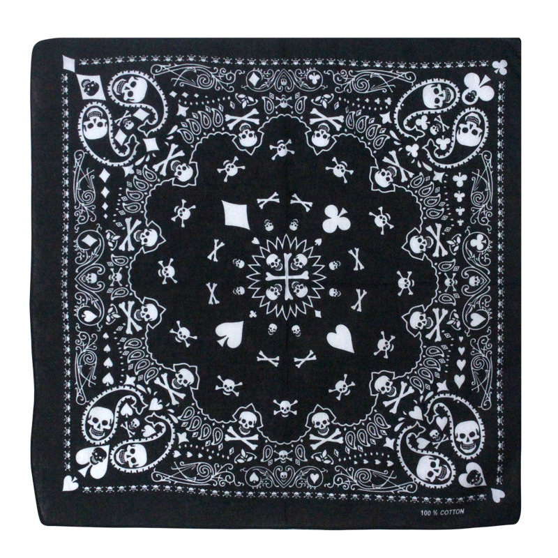 55cm biała czarna czerwona cza – Bandana Blank White recenzja i cena