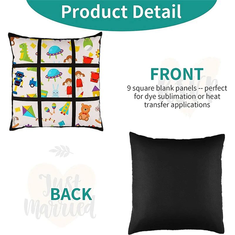 ABKJ-6 szt. Sublimacyjne Puste – Pillow Cover Sublimation recenzja i cena