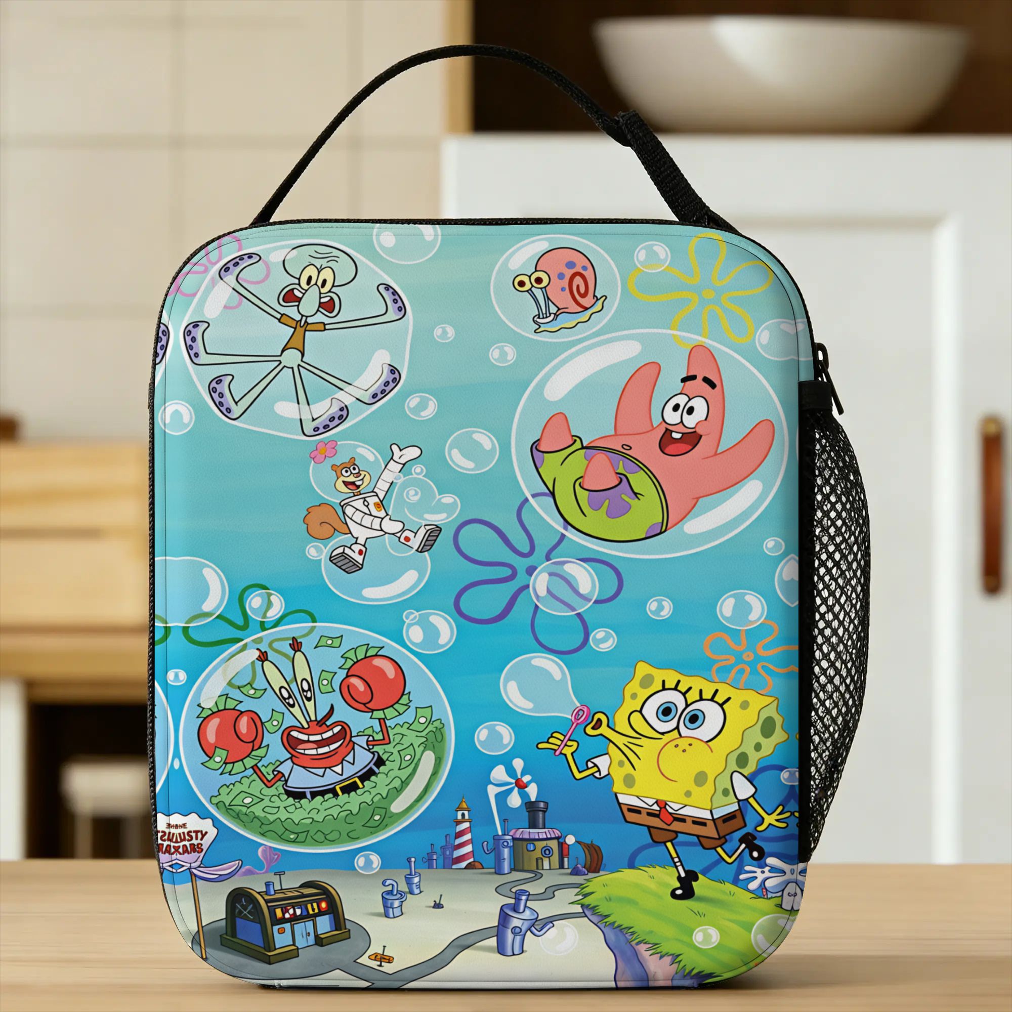 Torba na lunch SpongeBob Anime – Tote Bag Sublimation recenzja i cena