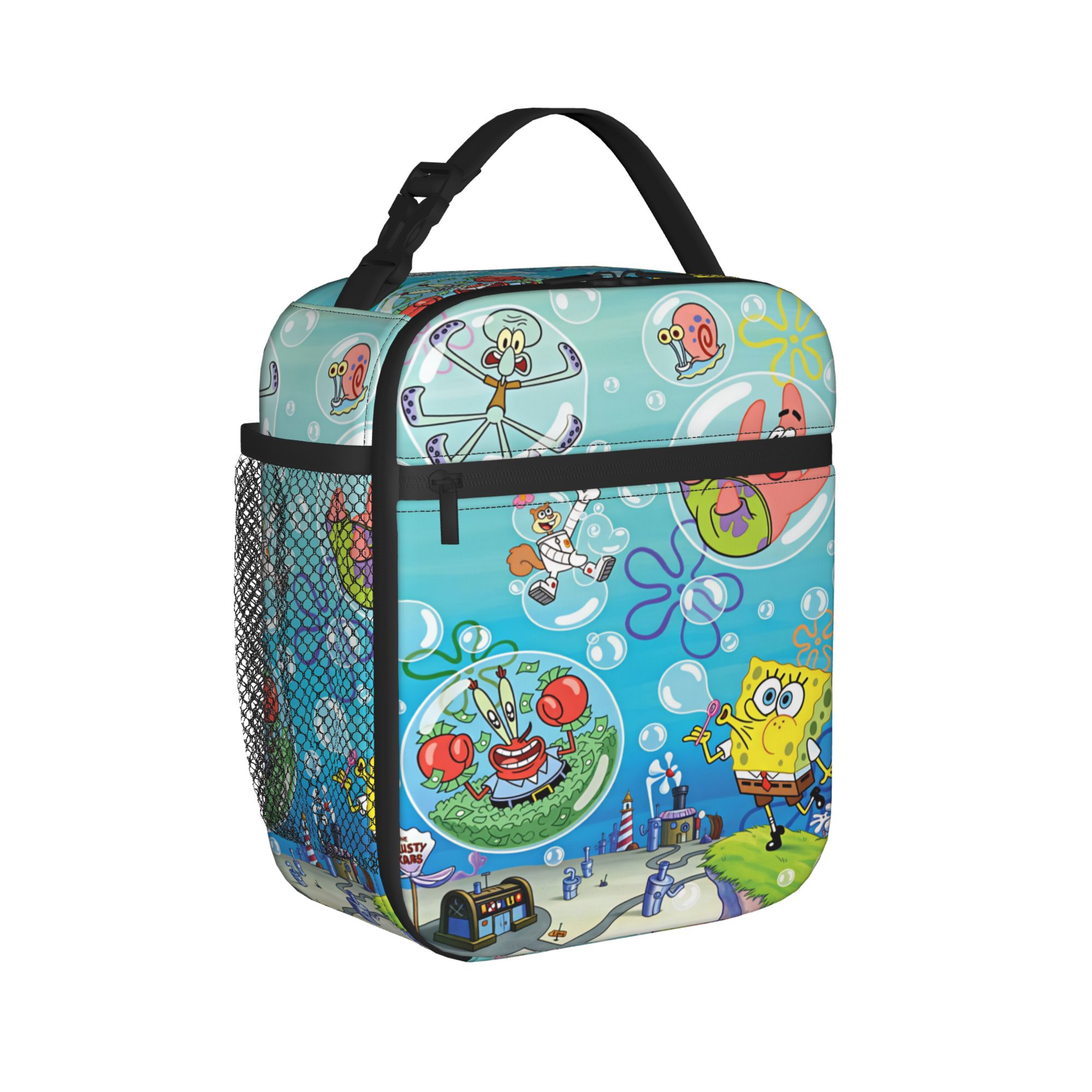 Torba na lunch SpongeBob Anime – Tote Bag Sublimation recenzja i cena