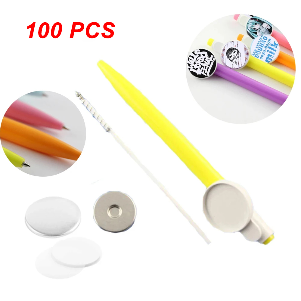Części do przypinek 25mm, 100  – Button Badge Blank recenzja i cena