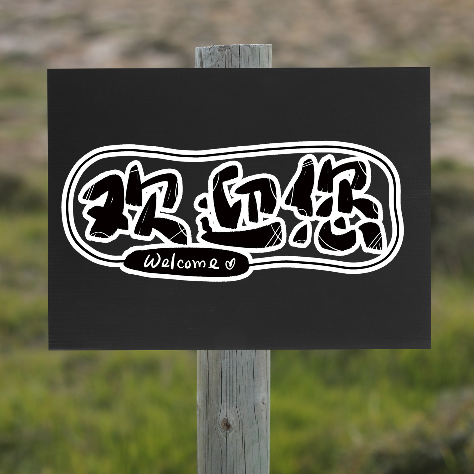 10 sztuk czarnych płyt z tworz – Yard Sign Blank recenzja i cena