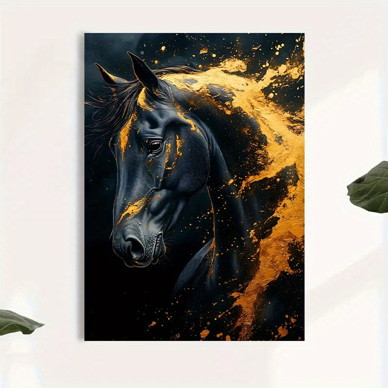 1 szt. Elegancka Czarna Obraz  – Canvas Wrap Ready recenzja i cena