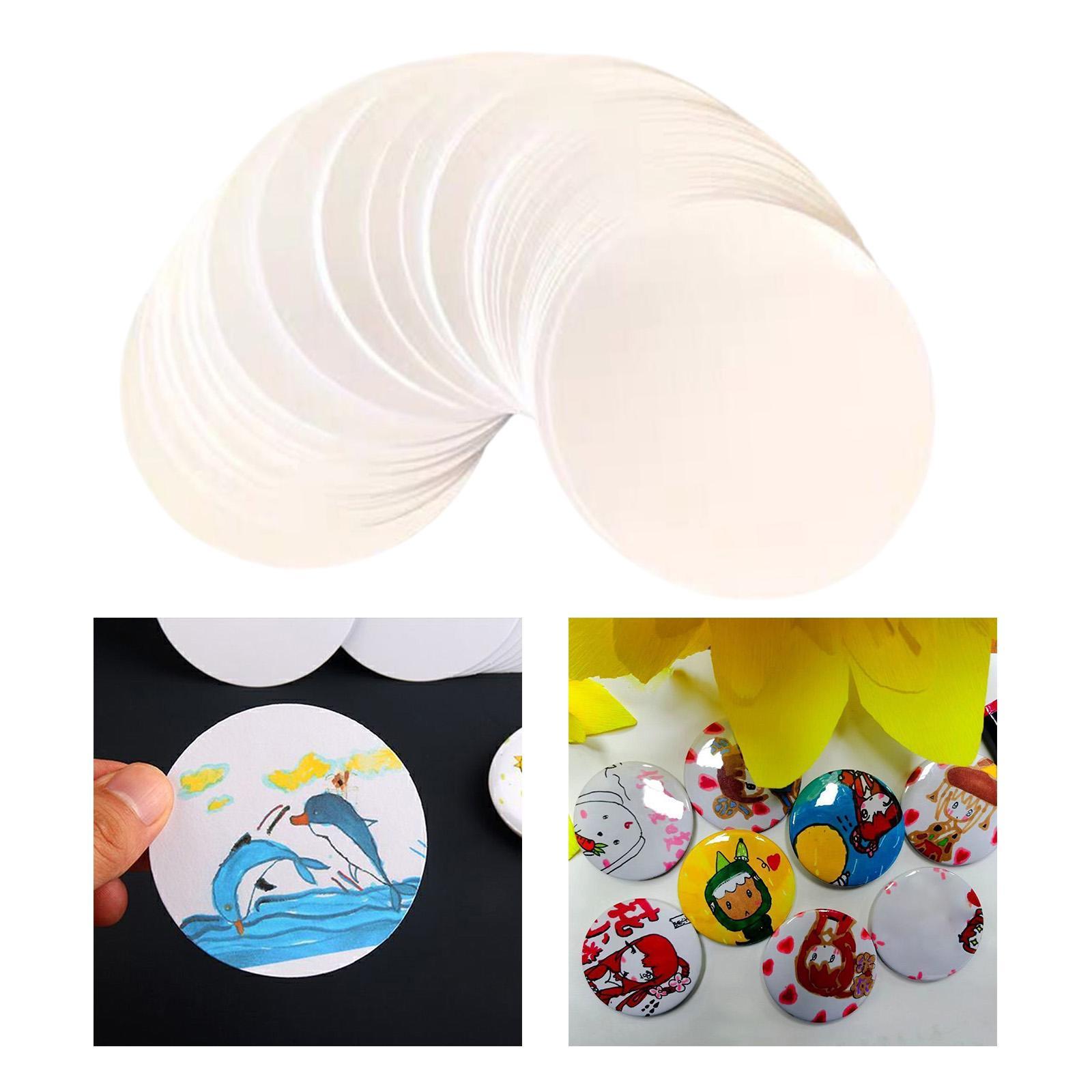 100 szt. Puste przypinki do sa – Button Badge Blank recenzja i cena